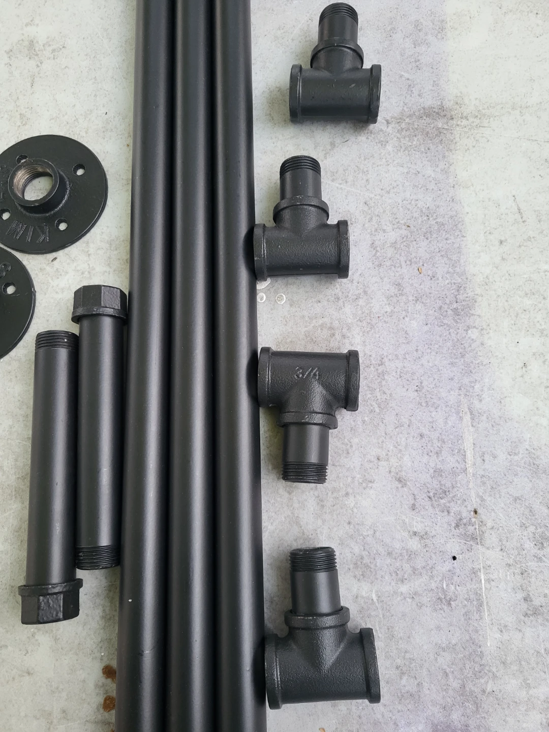 Black Metal Pipe railing - photo 4