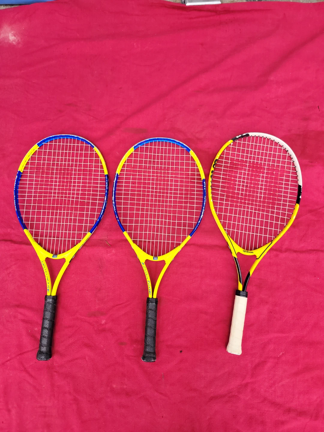 Wilson Tennis Racquets in excellent condition