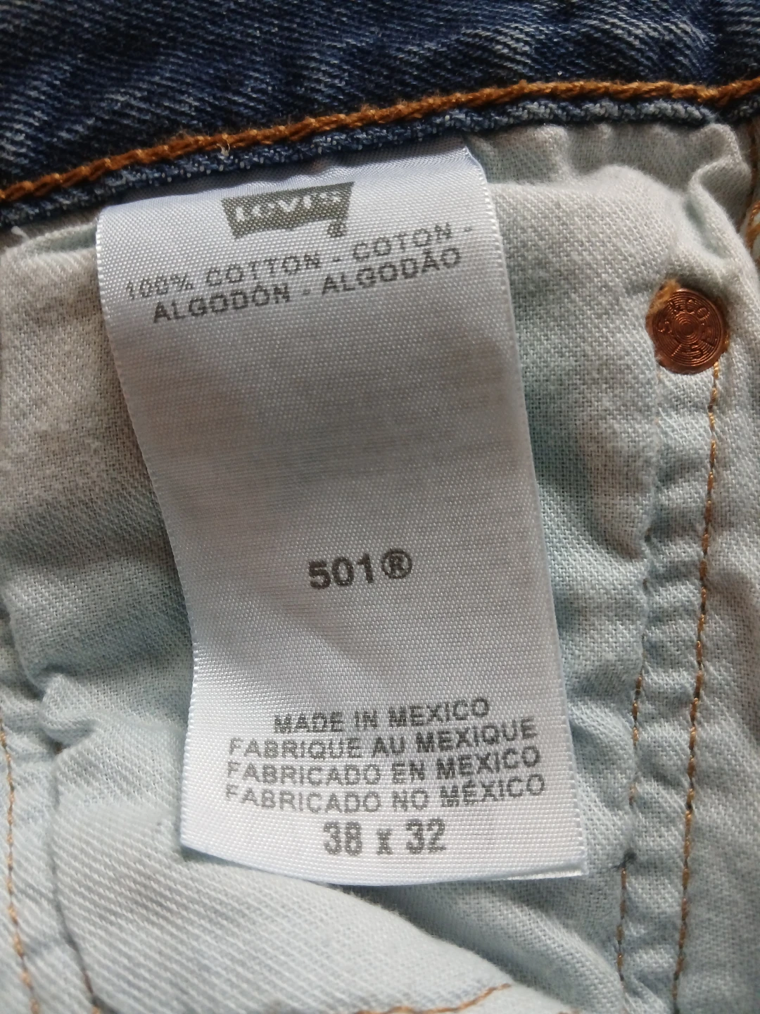 Levi's 501 Jeans 38x32 - photo 2