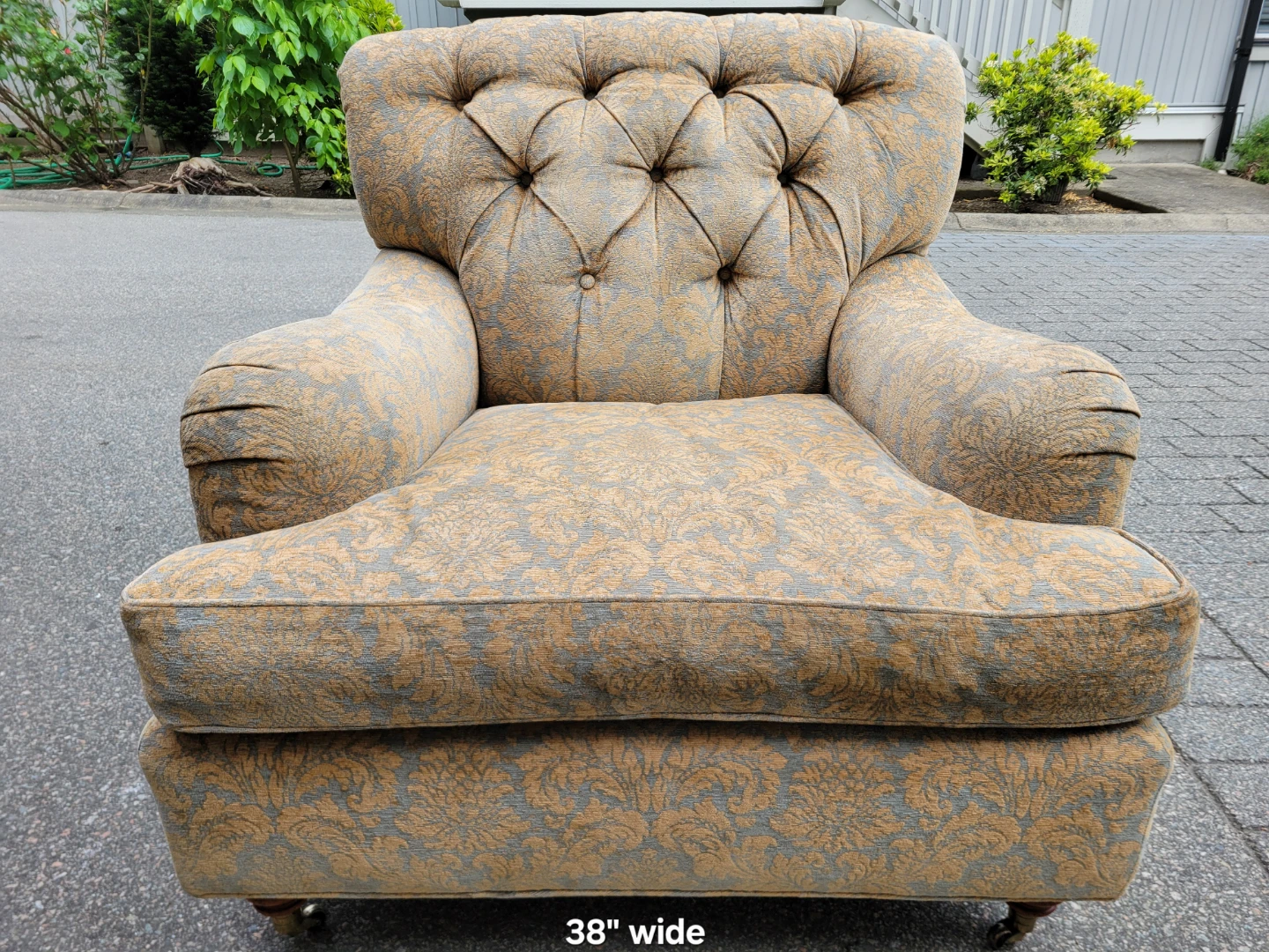 Tufted Accent Armchair / Sofa Chair. - photo 2
