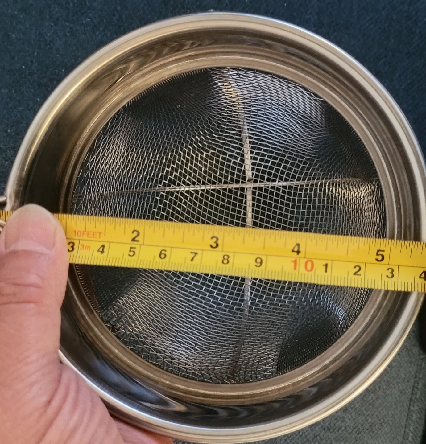 Stainless Steel Mesh Strainer with Wooden Handle - photo 2