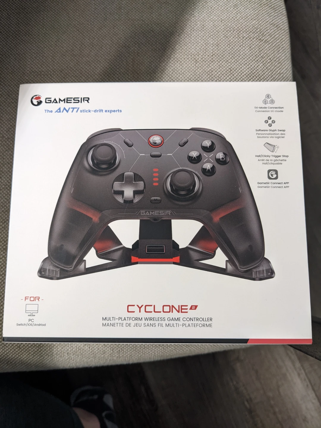 New GameSir Cyclone 2 Wireless Multi-Platform Game Controller
