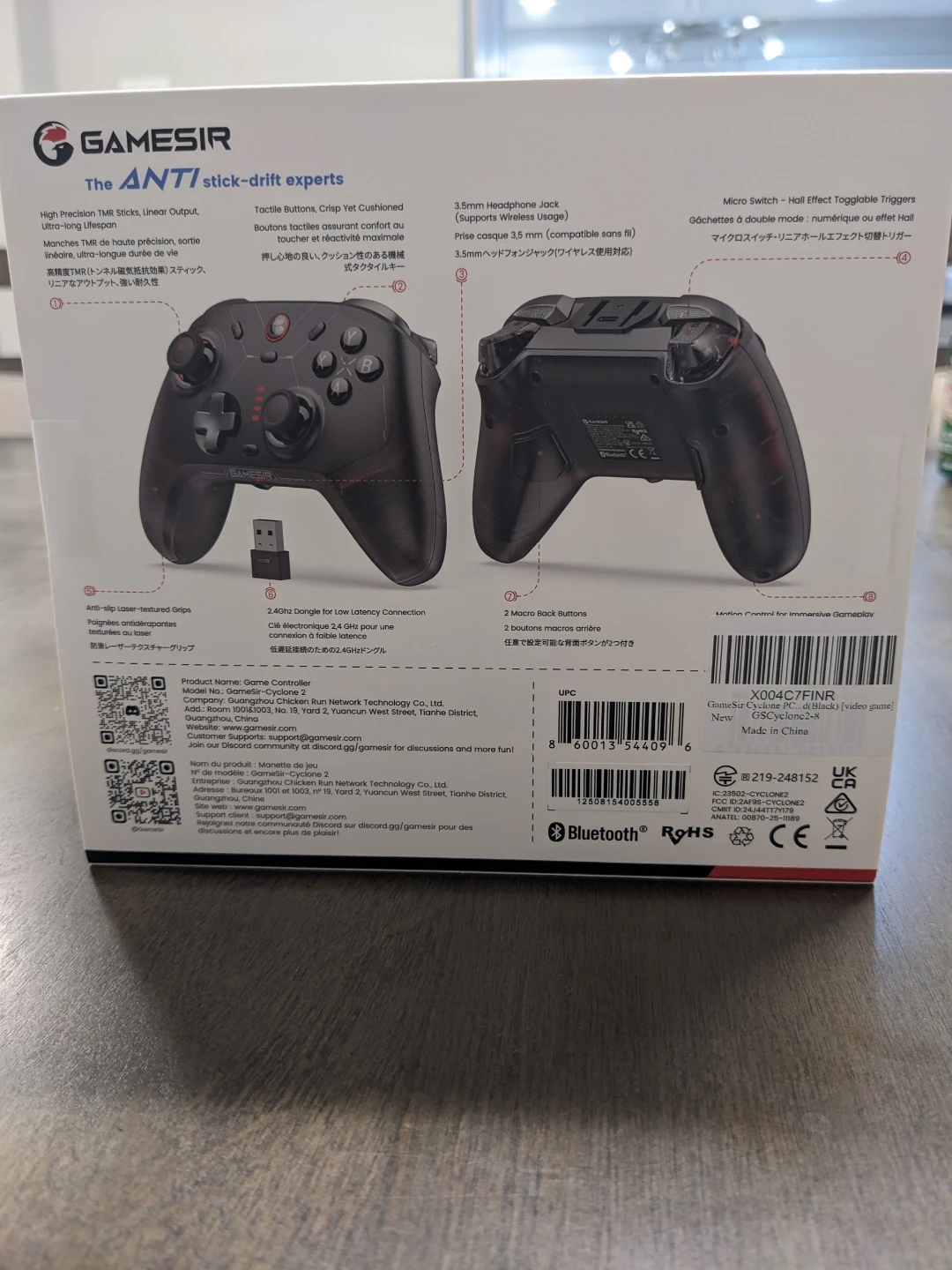 New GameSir Cyclone 2 Wireless Multi-Platform Game Controller - photo 2
