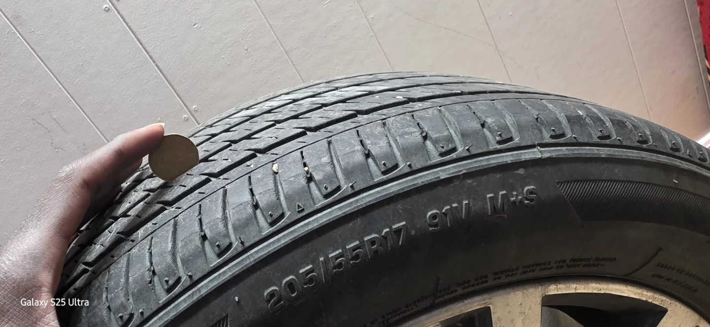 Nissan Tires on Rims