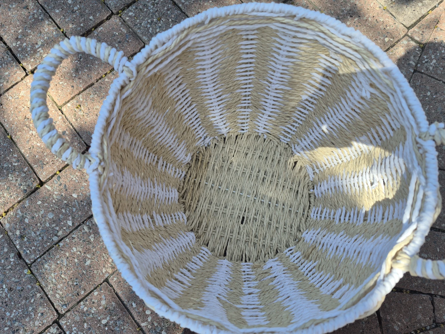 Woven Storage Basket with Handles - photo 3
