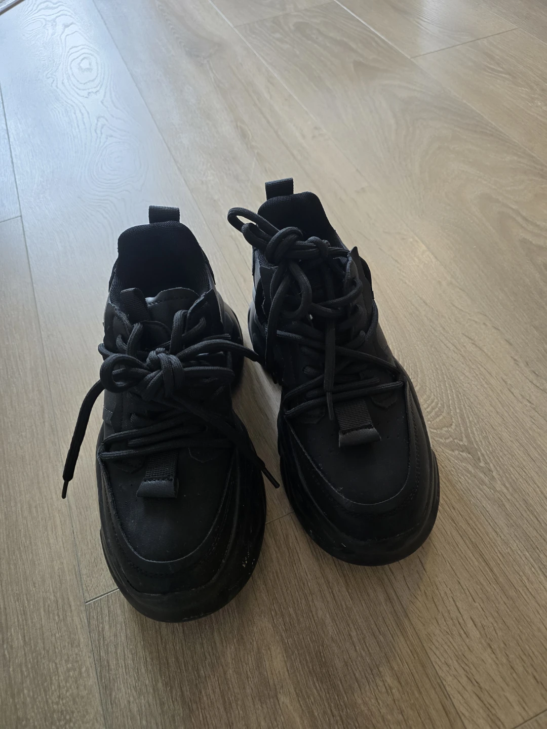 Black Chunky Sneakers - photo 3