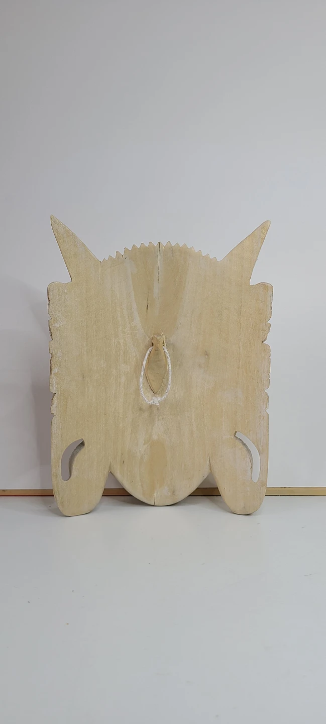 Indonesian Handmade Wood Sculpture / Mask - Goddess Cili - photo 4