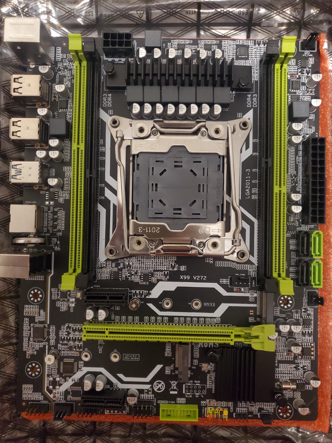 Motherboard X99-V272 LGA 2011-3 - photo 4