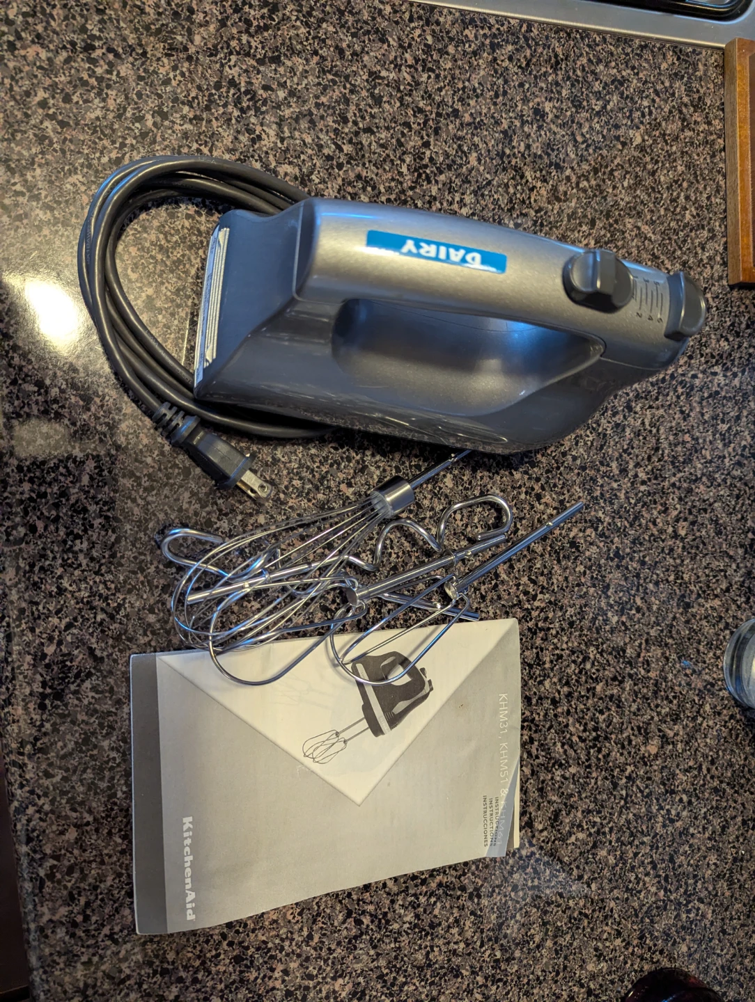 KitchenAid Hand Mixer with Beaters