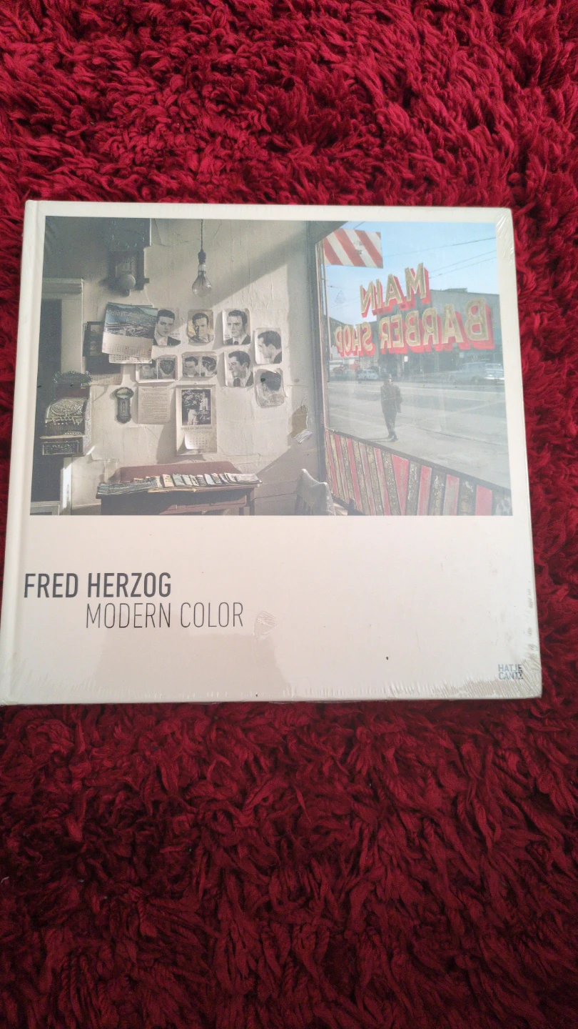 Fred Herzog Modern Color Photography Book