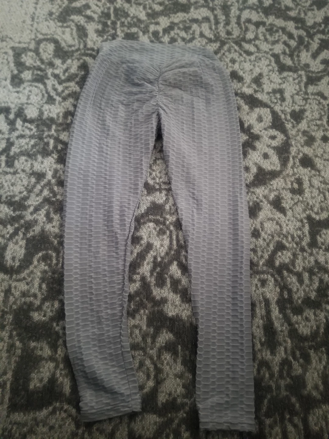 Tiktok Grey Textured Leggings - XL - photo 3