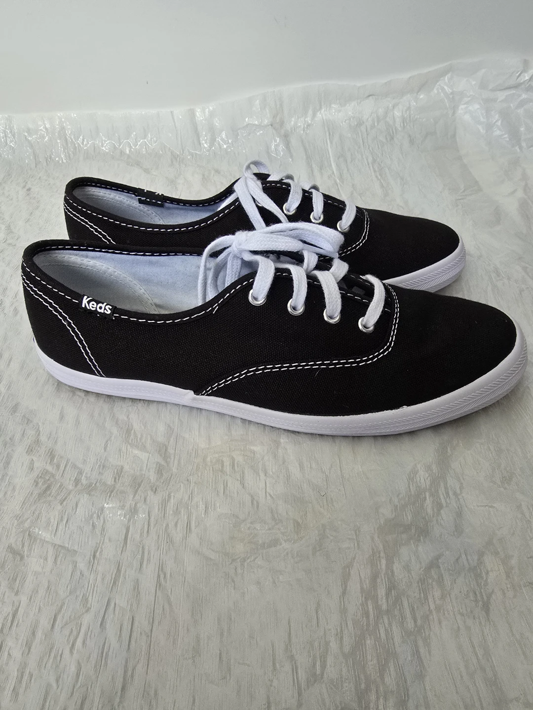 Keds Women's Black Canvas Sneakers
