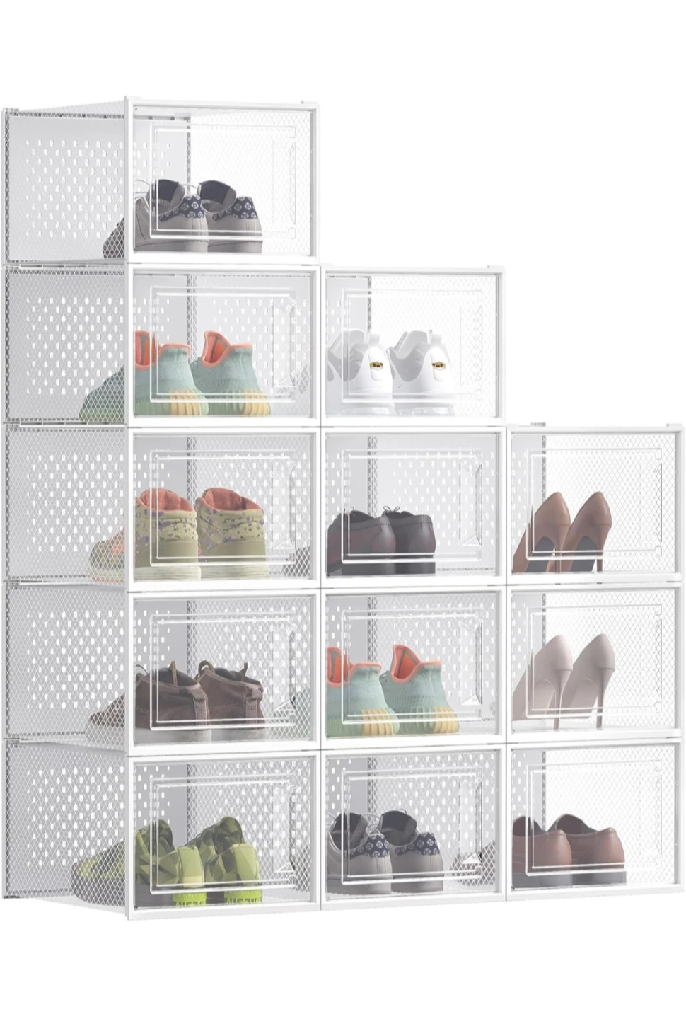 SONGMICS Stackable Shoe Box Organizer (XXL) - photo 2