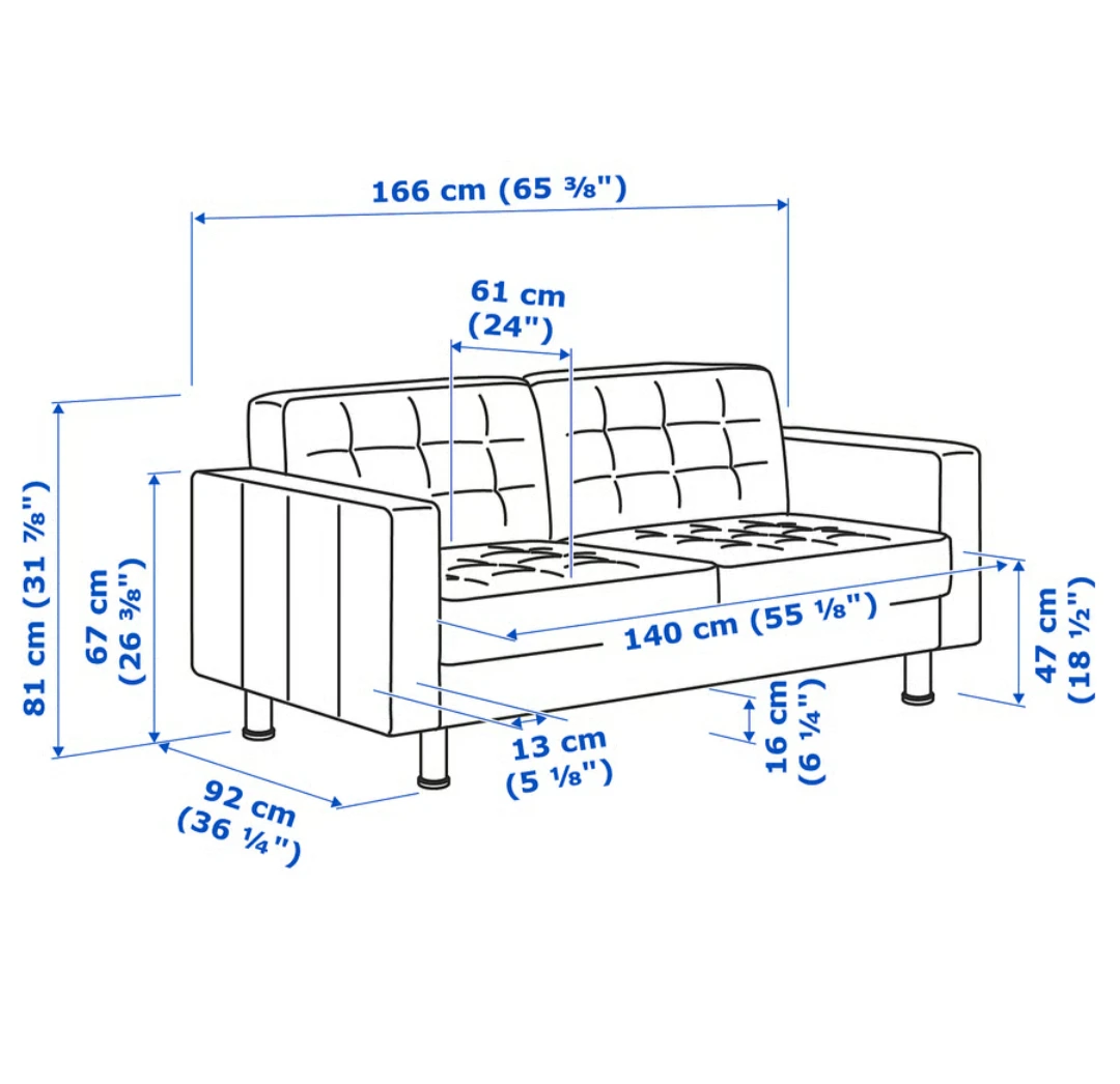 IKEA Morabo Loveseat - photo 3