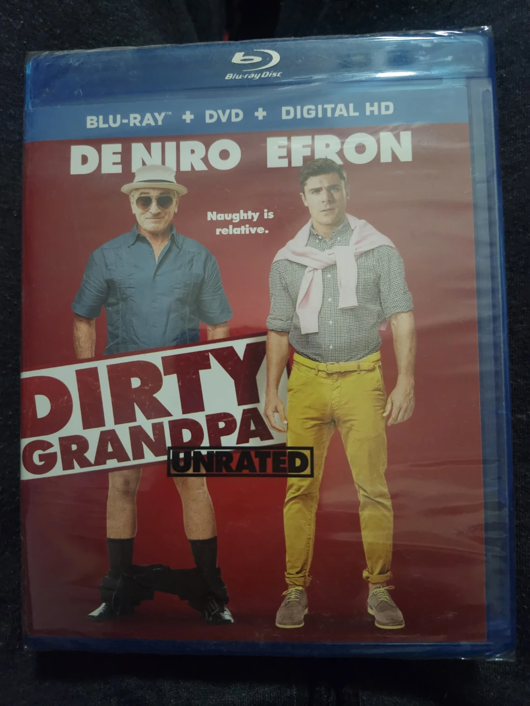 Dirty Grandpa Unrated Blu-ray + DVD + Digital HD