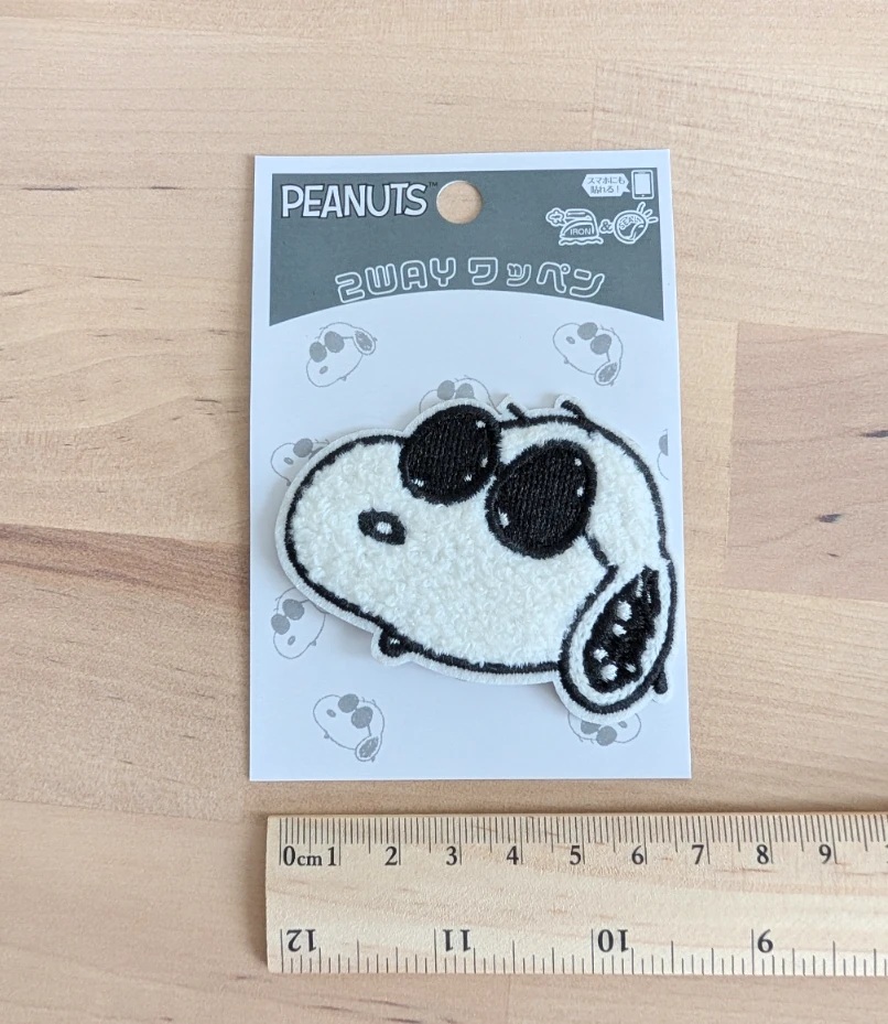 Peanuts Snoopy 2-Way embroidered Patch - photo 3