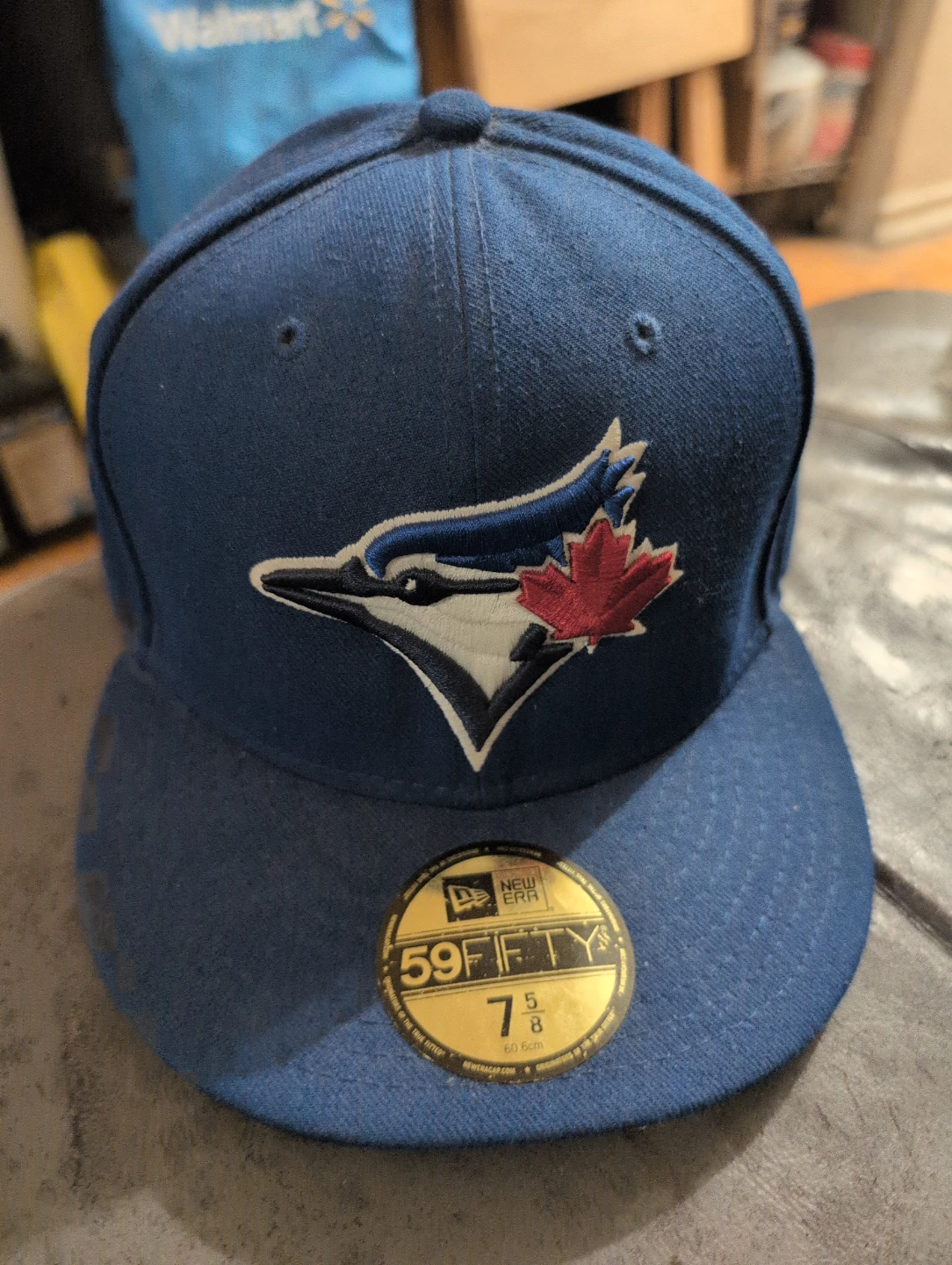 Toronto Blue Jays New Era 59FIFTY Fitted Baseball Cap Size 7 5/8