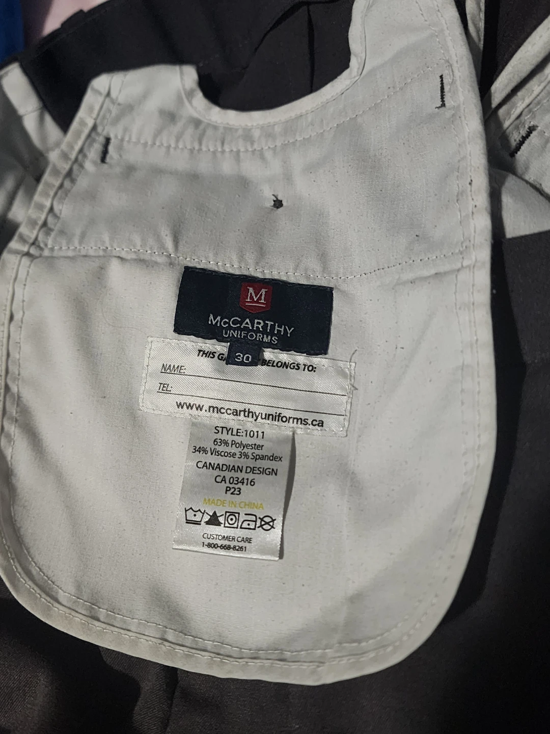 McCarthu Uniform Pants - photo 3