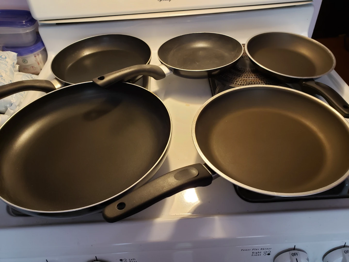 Set of 5 Non-Stick Frying Pans
