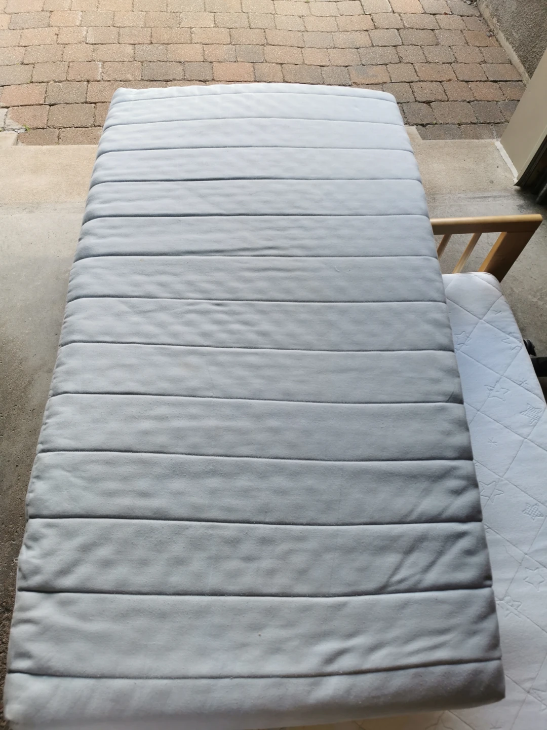 Light Grey Padded Mattress