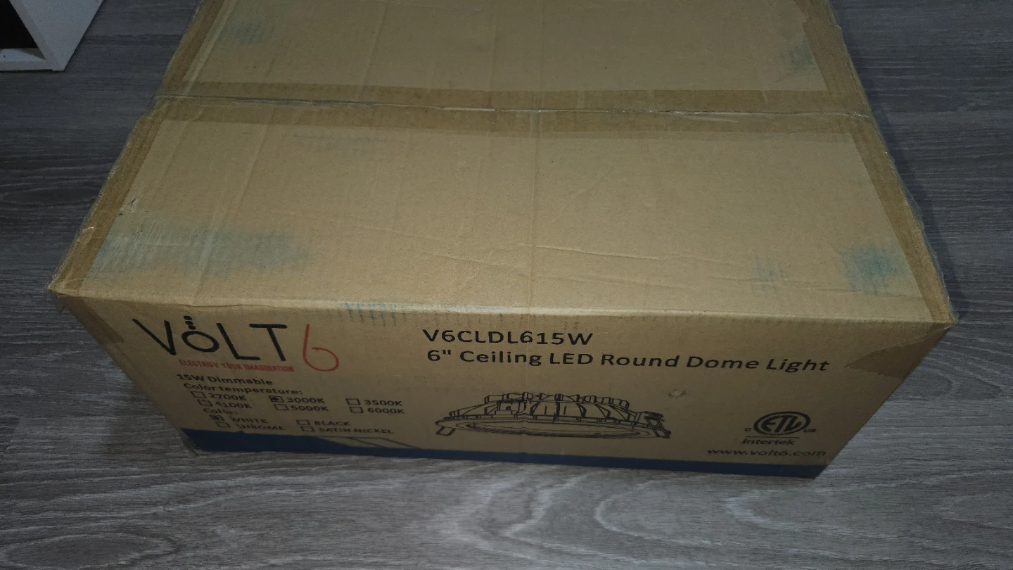 12x Vvolt6 6" LED Round Dome Light - photo 3