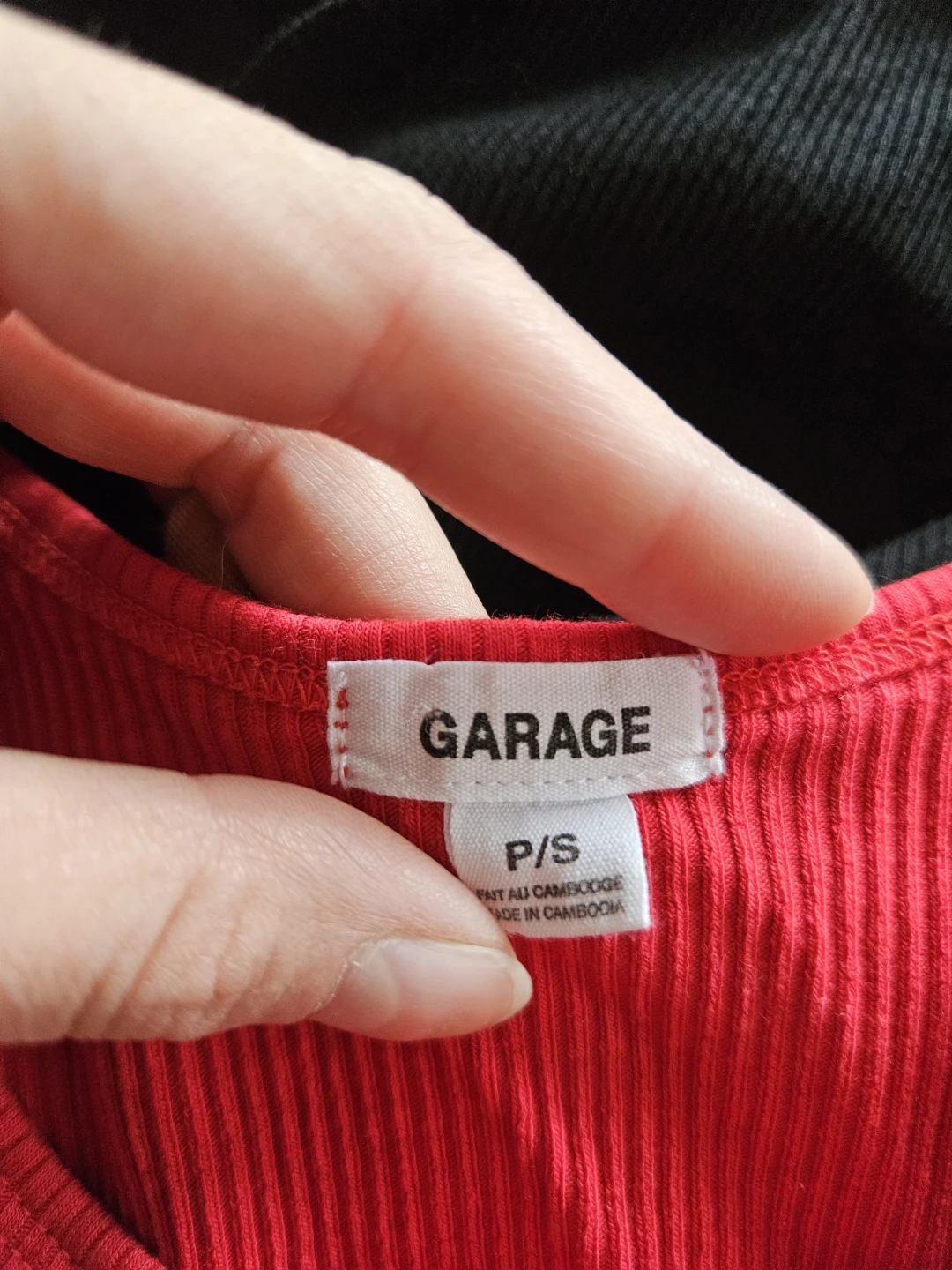 Garage Red Tank Top - photo 2