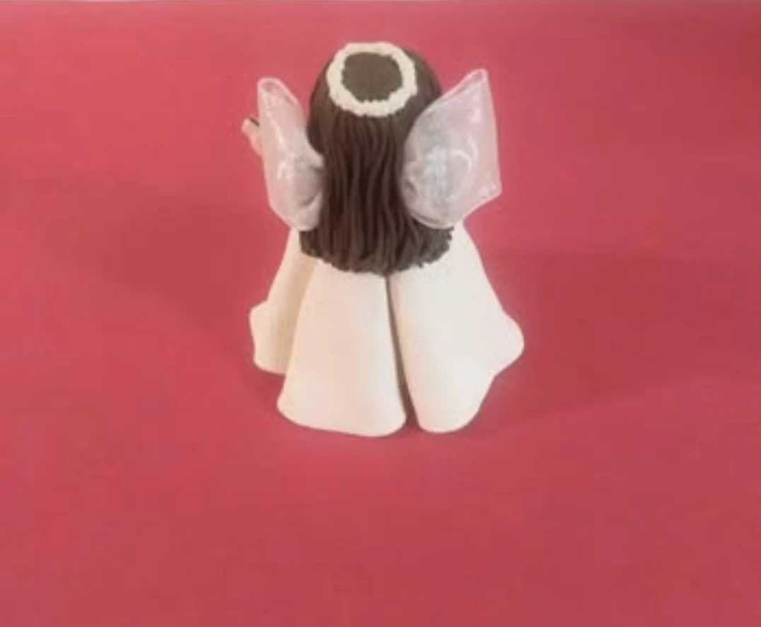 Kneeded Angel Figurine - First Communion - photo 4