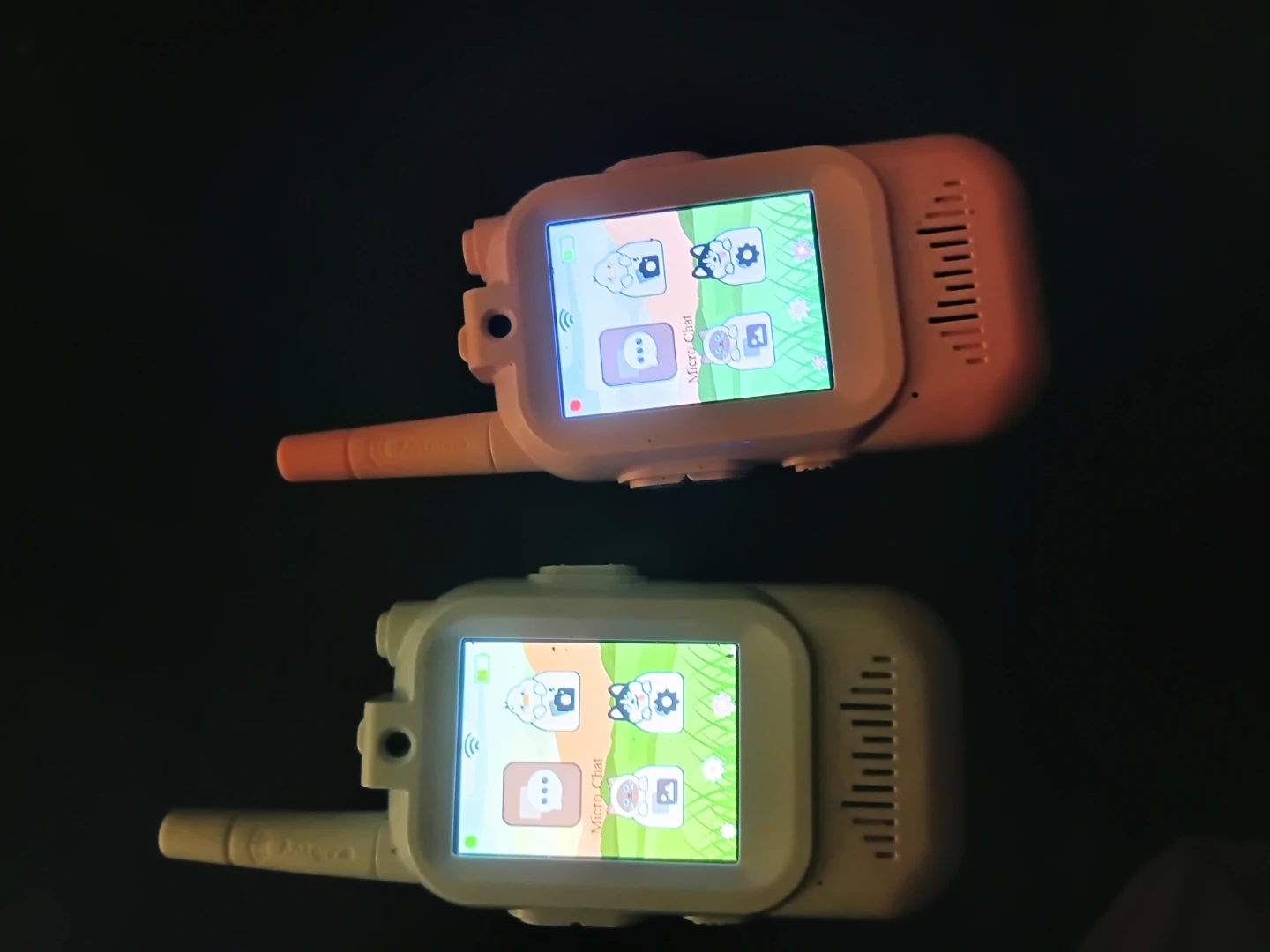 Set of 2 Kids Walkie Talkies - Pink and White - photo 3