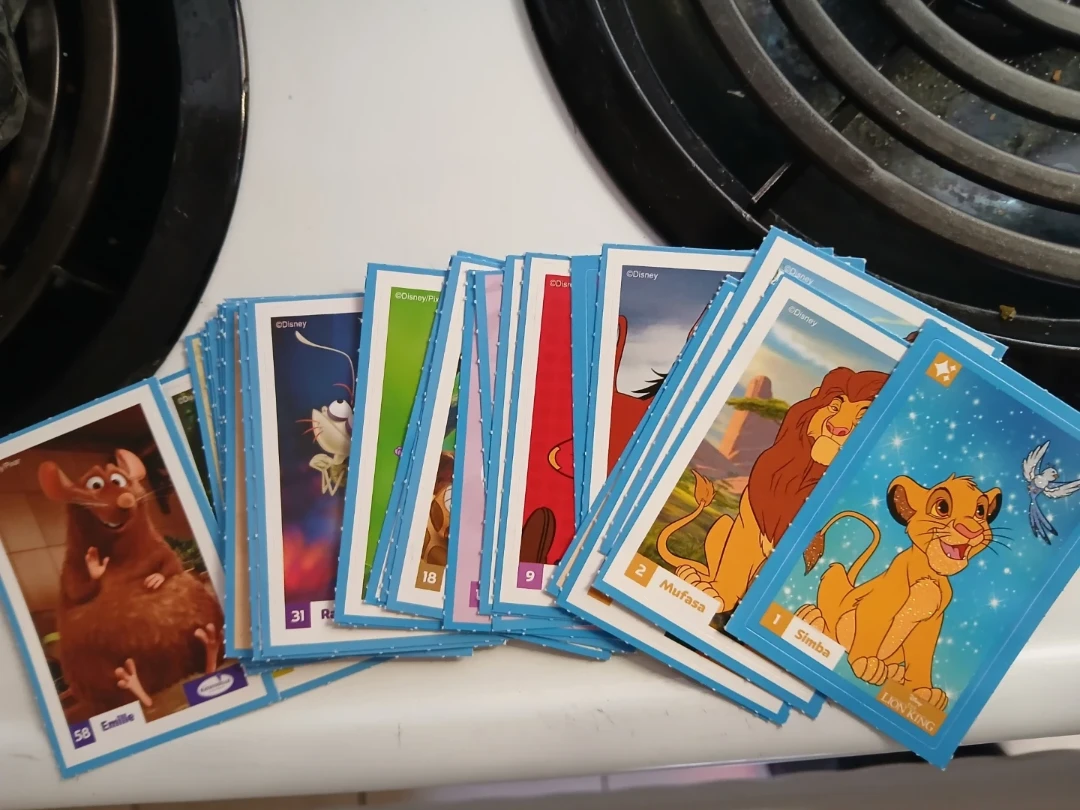 Disney Lion King & Ratatouille Trading Cards Collection