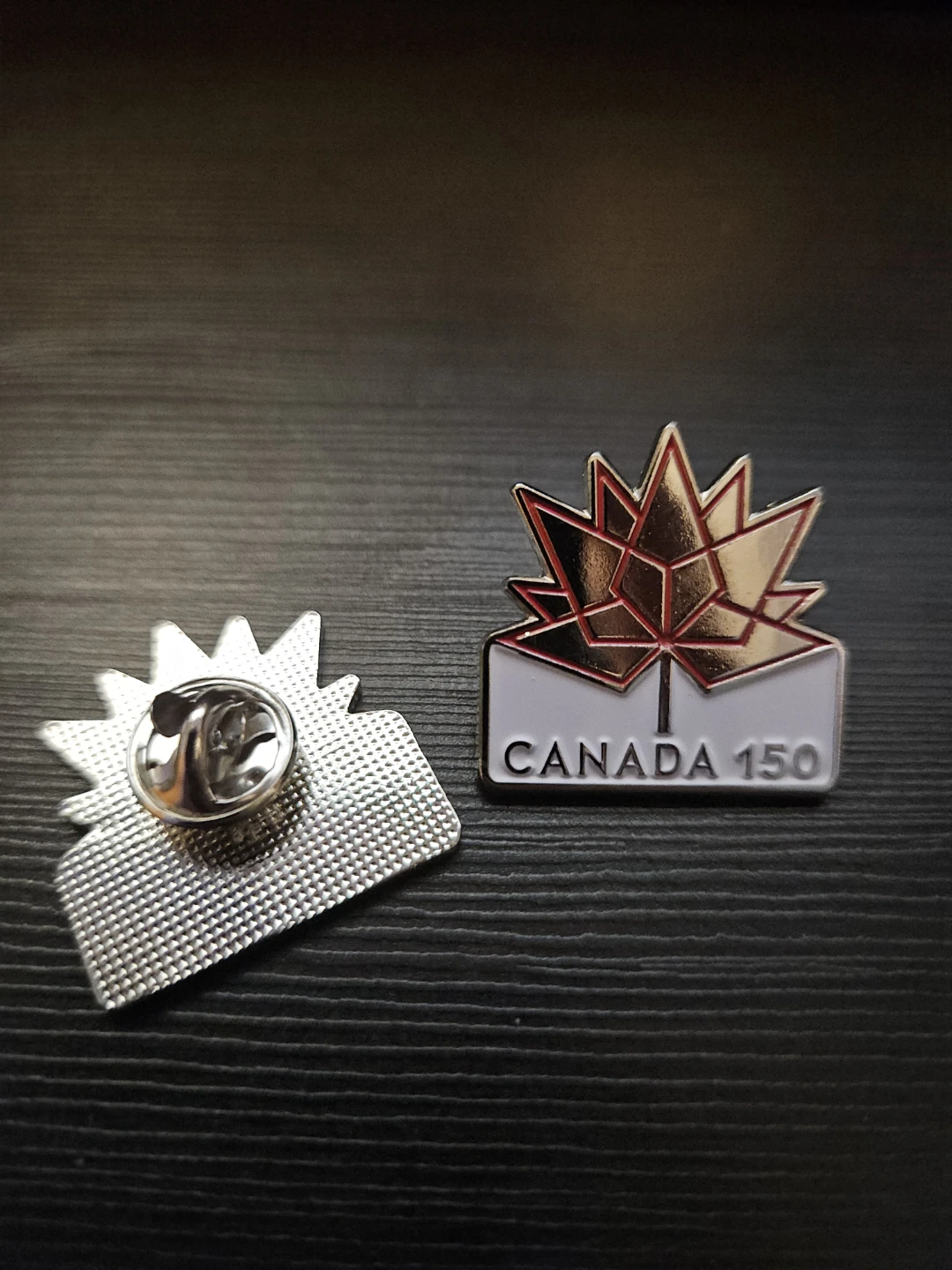 Canada 150 Maple Leaf Lapel Pin