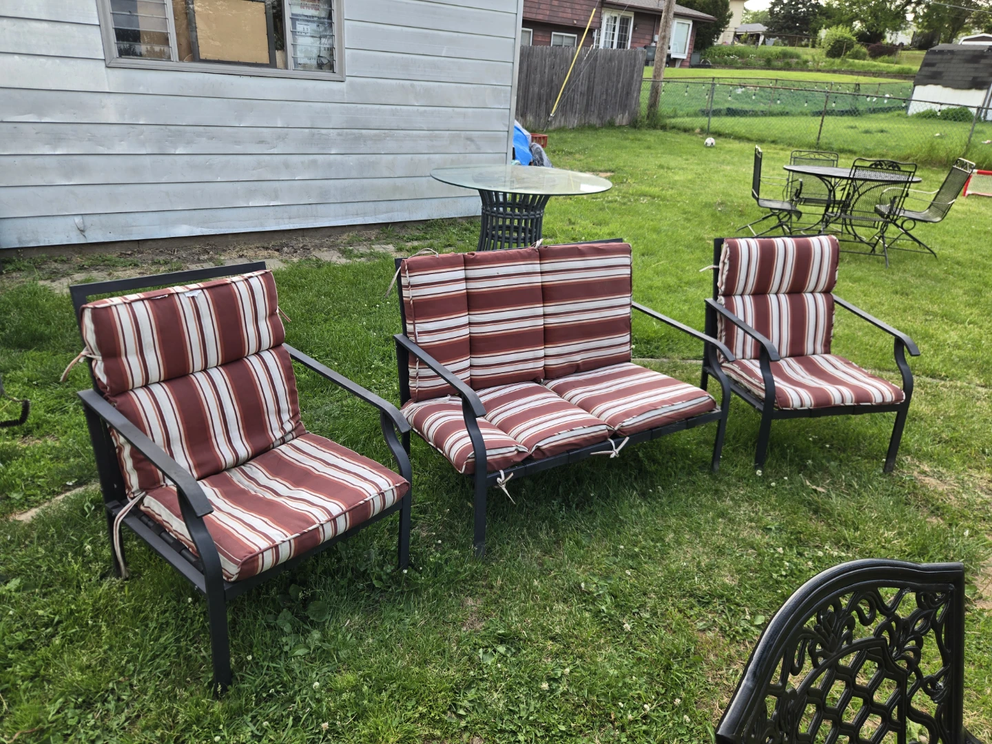 Patio Furniture Set - 2 Chairs & 1 Loveseat - photo 3