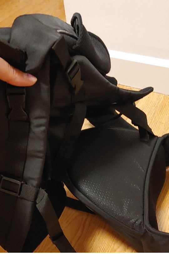 Black Baby Carrier with Hip Seat New - photo 5