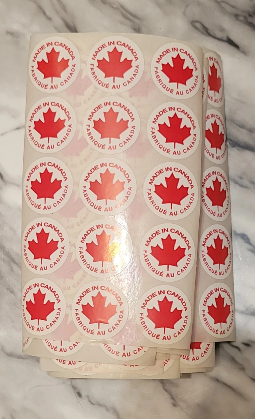 Made in Canada Stickers
