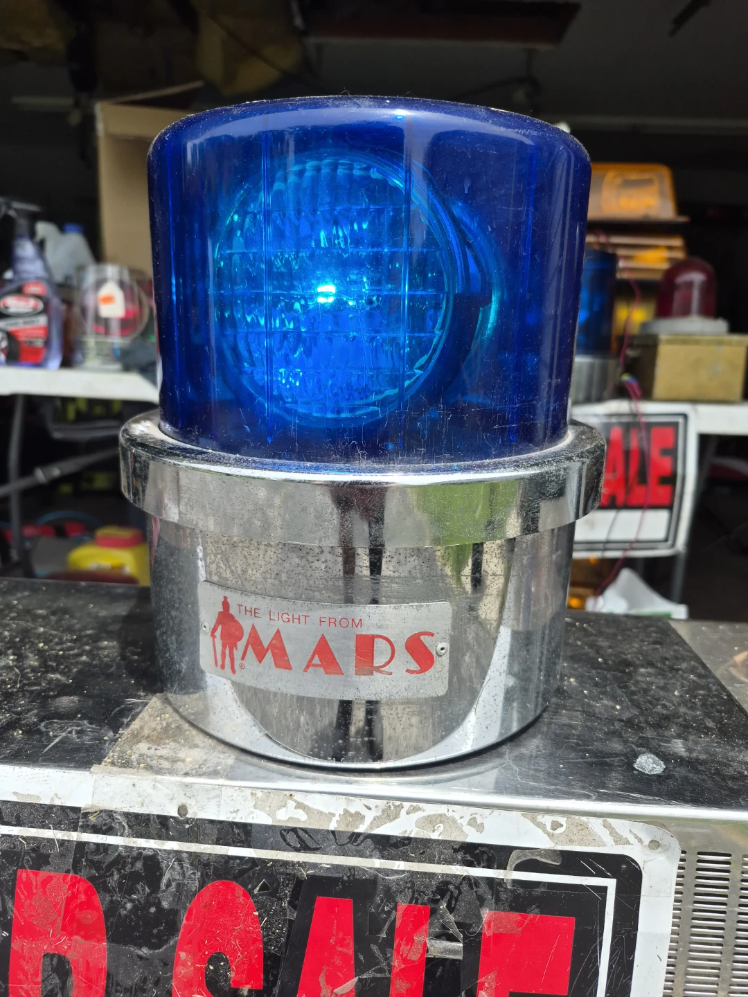 MARS SW2 SKYBOLT BLUE ROTATING LIGHT - photo 2