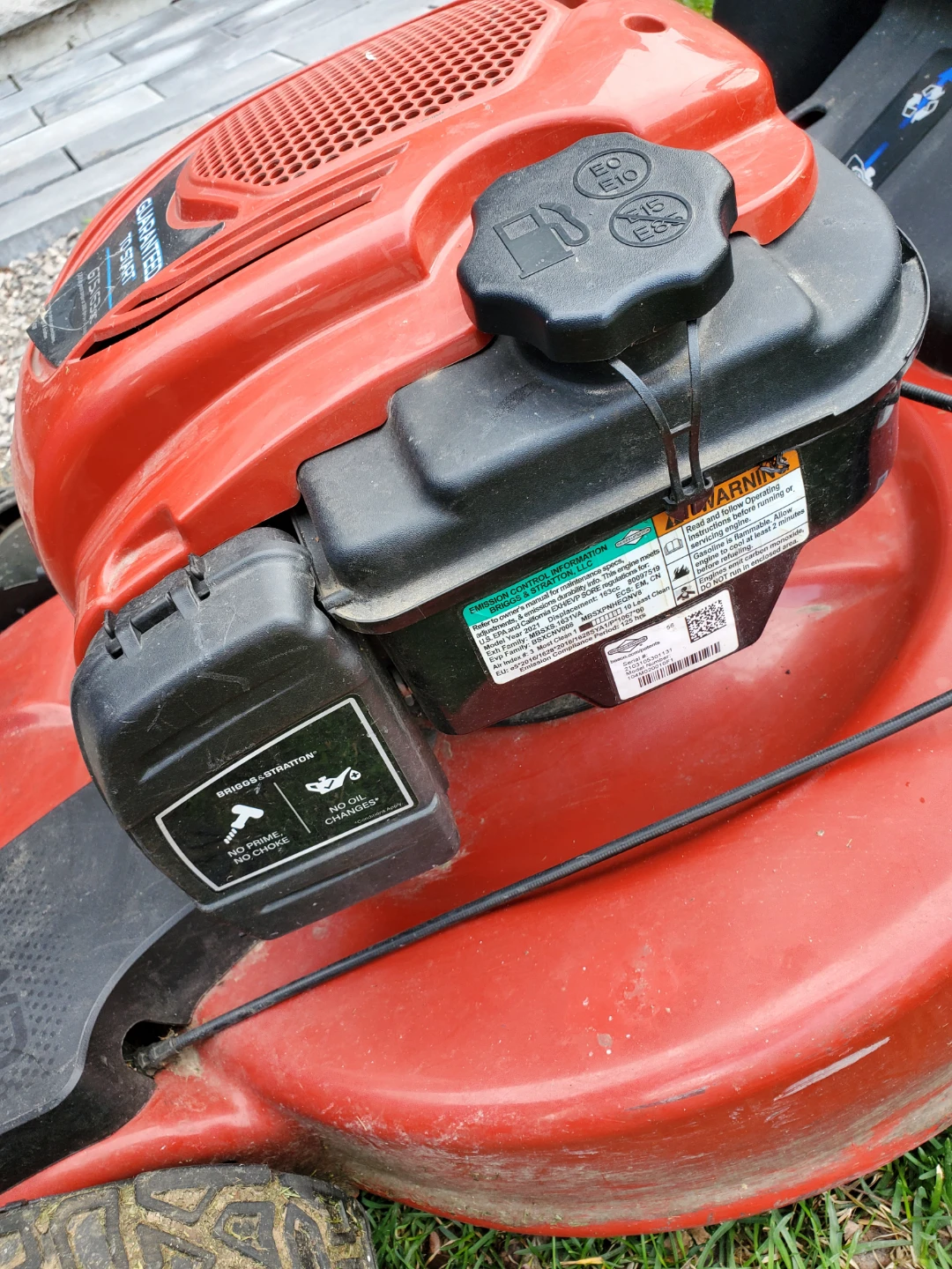 Gas 22" Blade Auto Frive Lawn Mower with Bag - photo 3