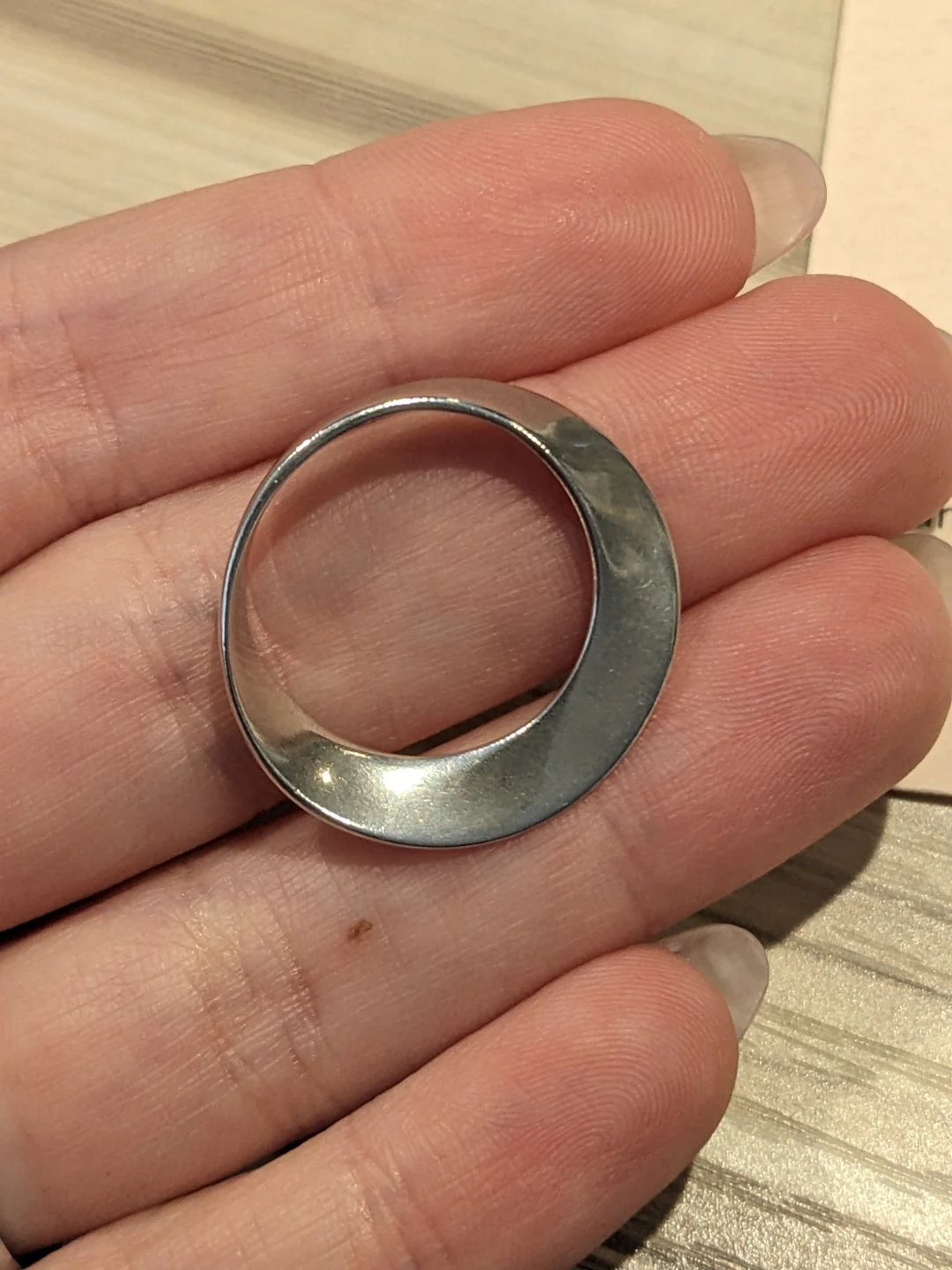Sterling Silver Mobius Pendant - photo 2