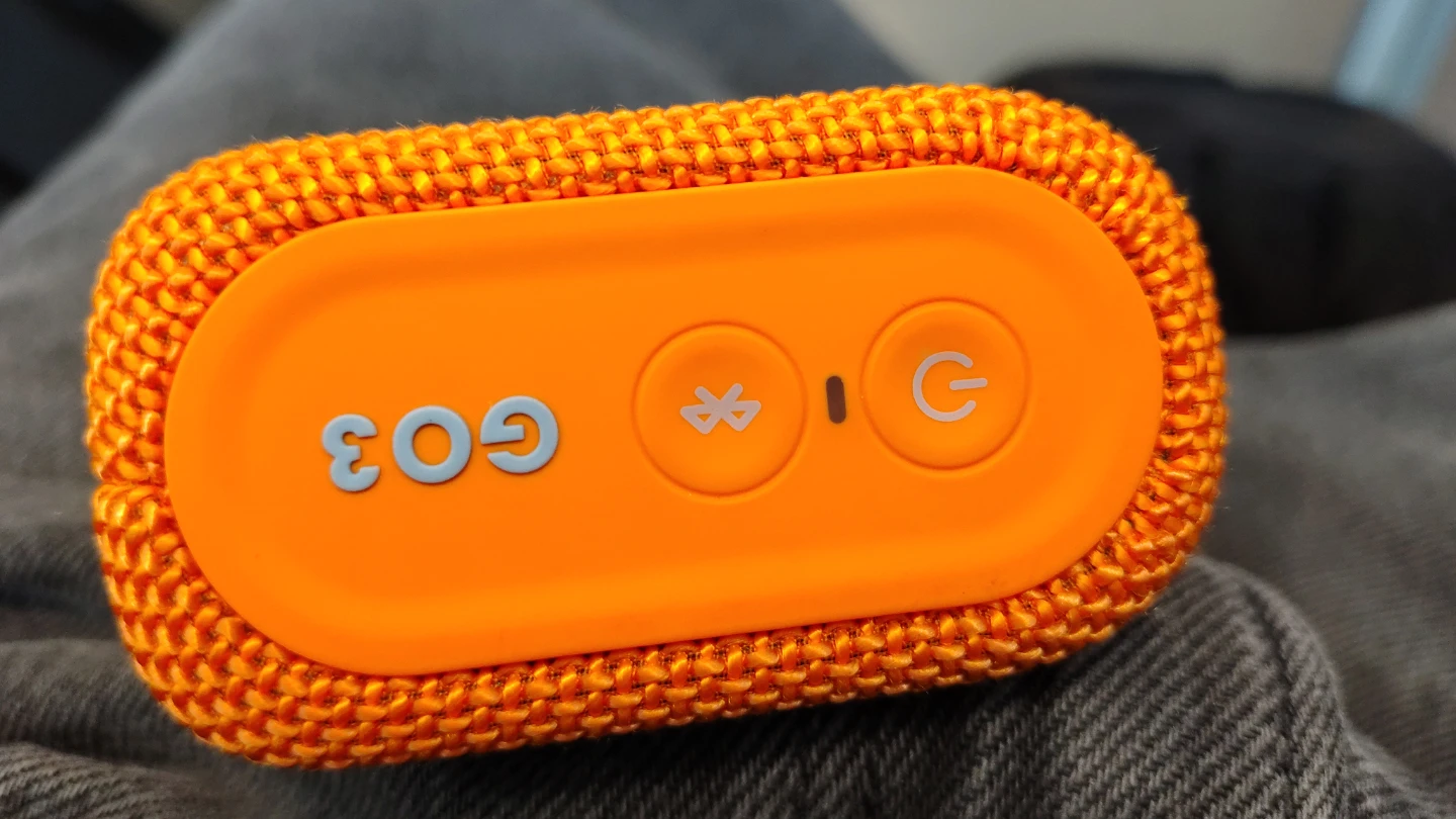 JBL GO 3 Portable Bluetooth Speaker - Orange - photo 4