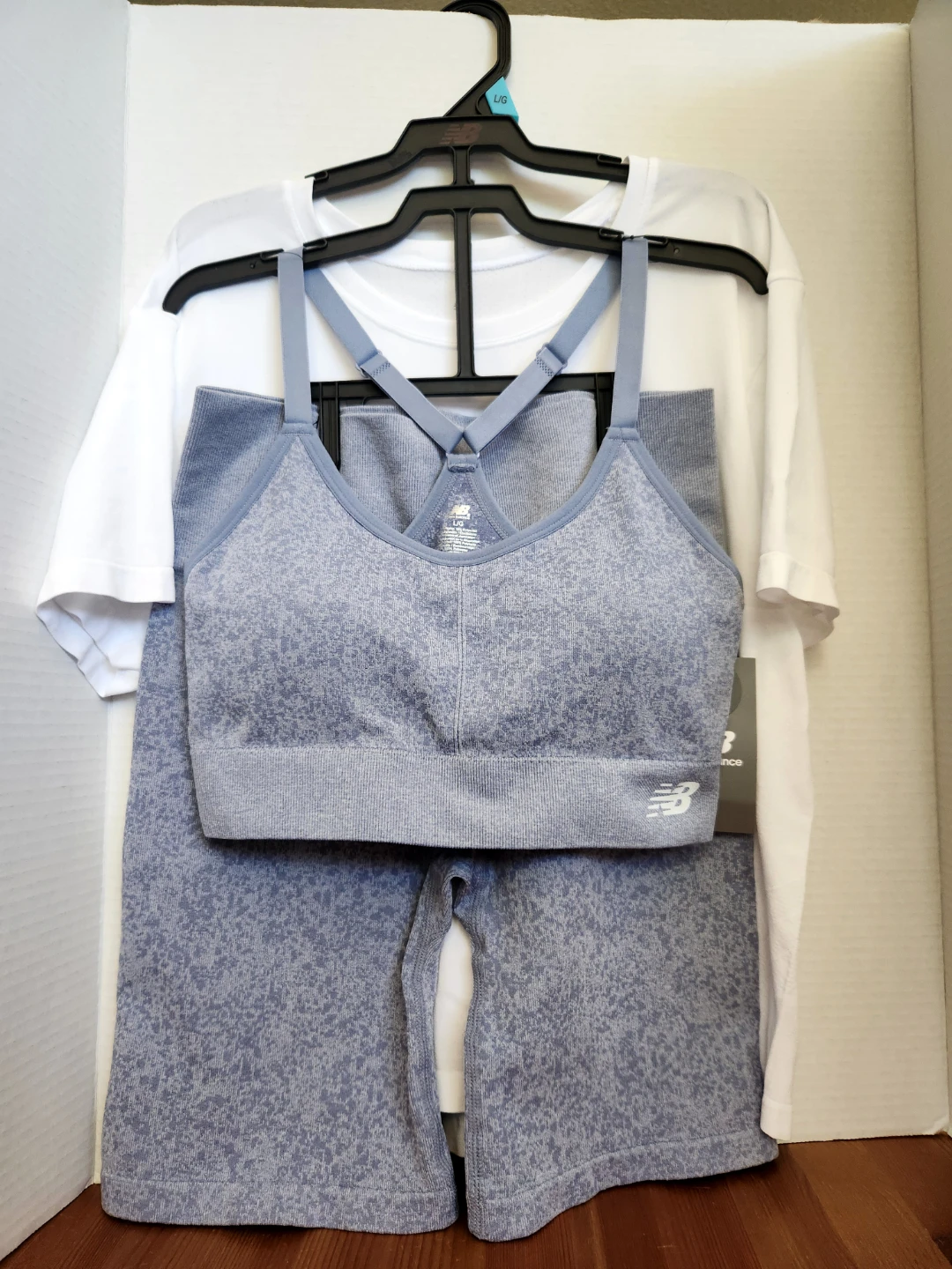 NEW ~ New Balance Women's 3 Pc. Athletic Set  (L/G)