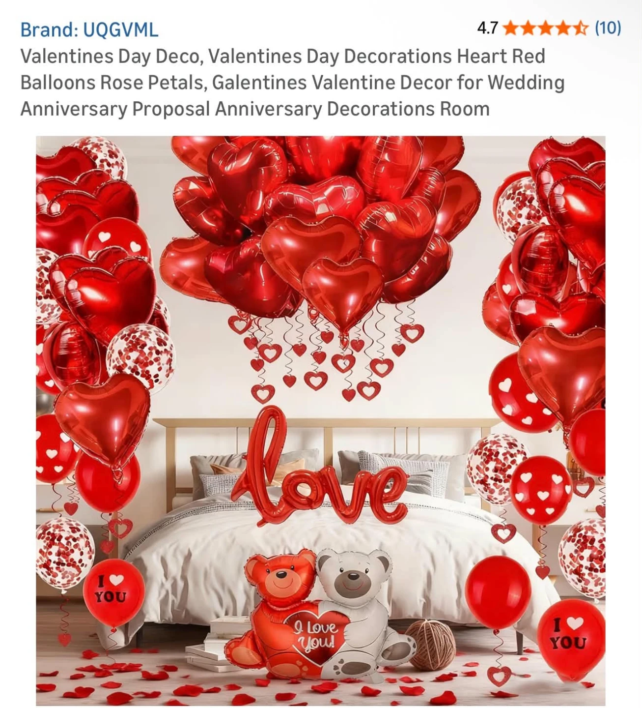 Anniversary / Engagement / Proposal / Valentines Decor Kit - photo 3