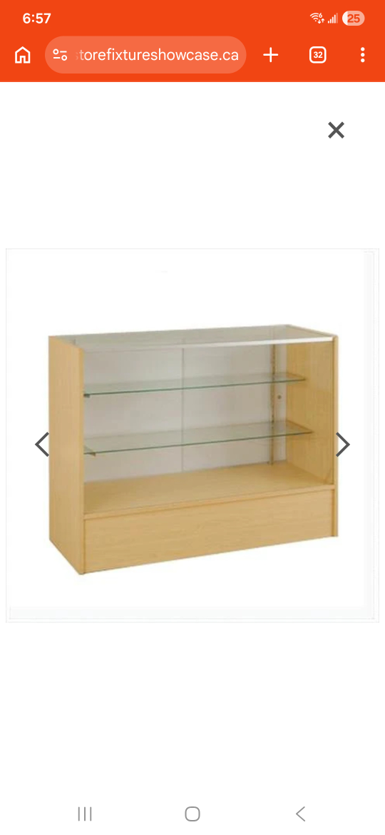 Glass Display Showcase Cabinet