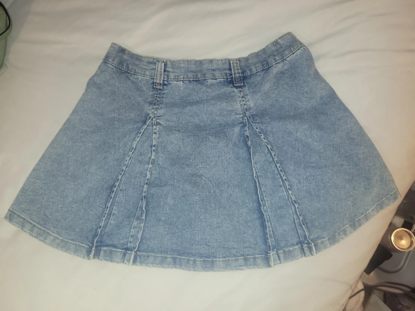 Blue notes DENIM High Rise Mini Skirt - photo 2