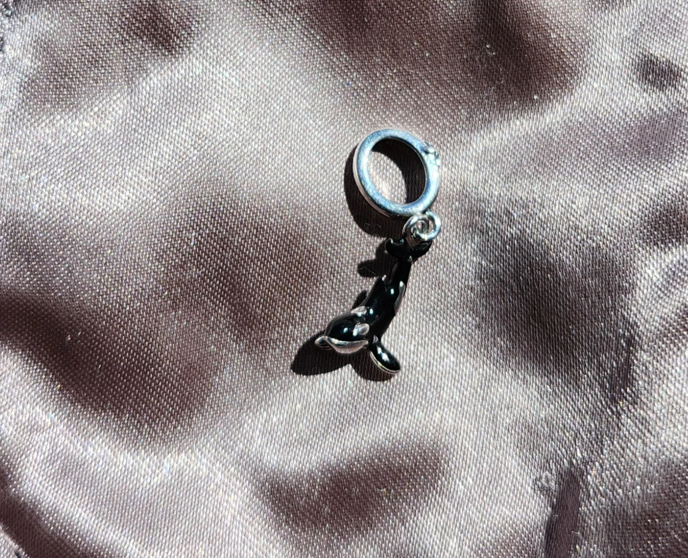 Orca Whale Charm - photo 2