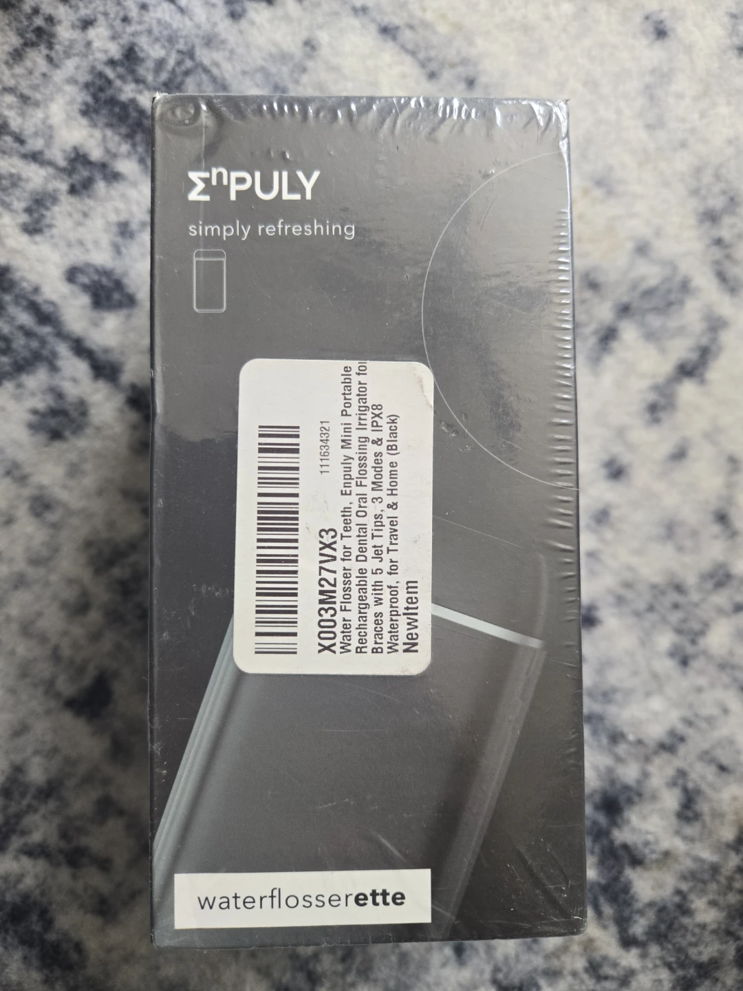 Simply Refreshing Water Flosser for Teeth - Black - photo 5