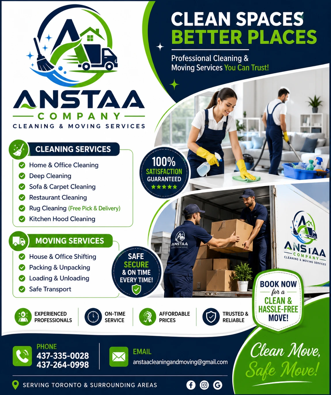 Anstaa Company Cleaning & Moving Services