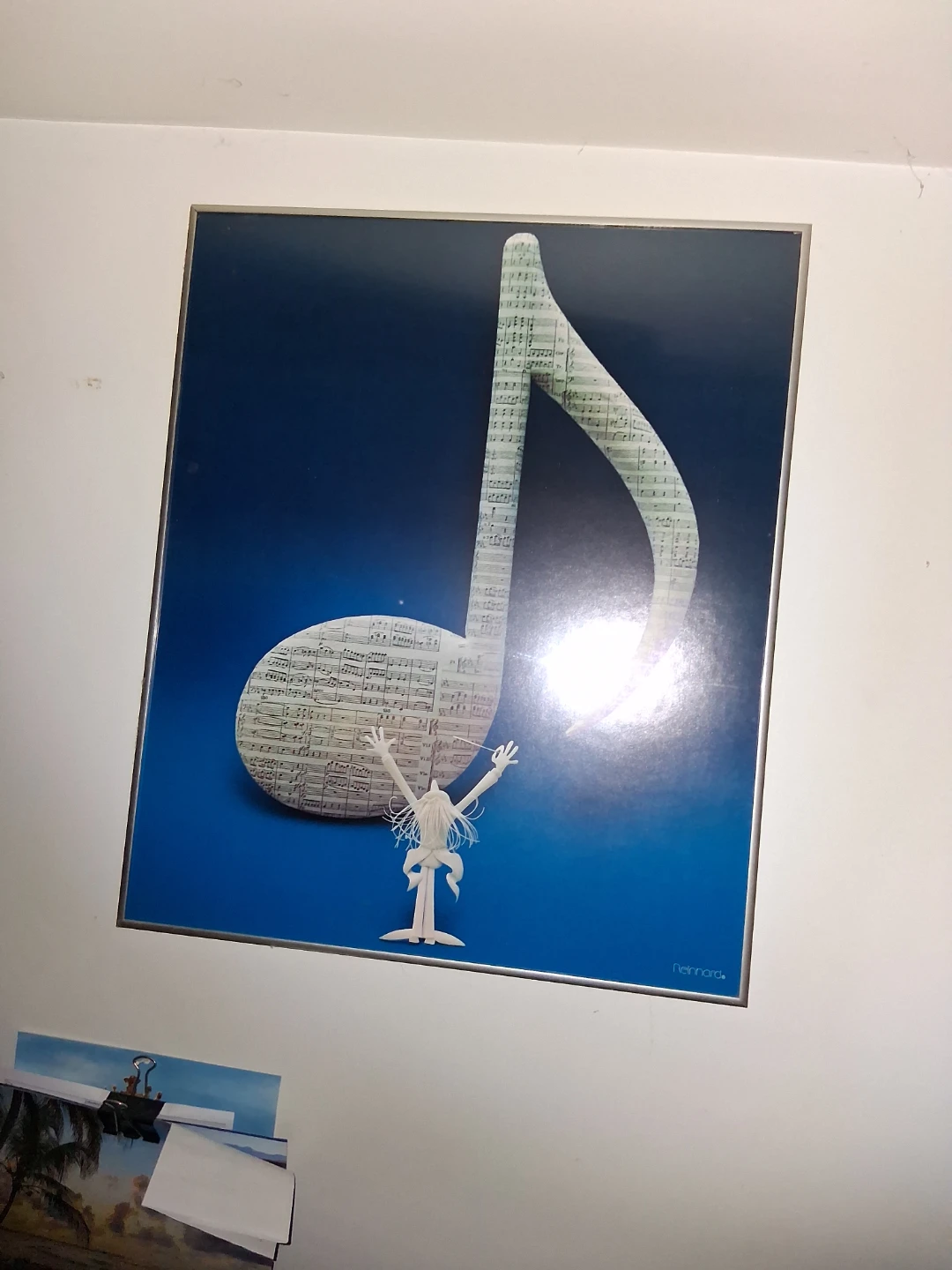 Reinnard Music Note Art Print