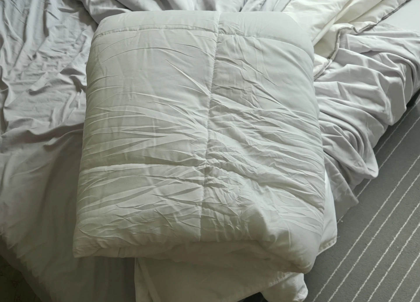 White Twin Comforter