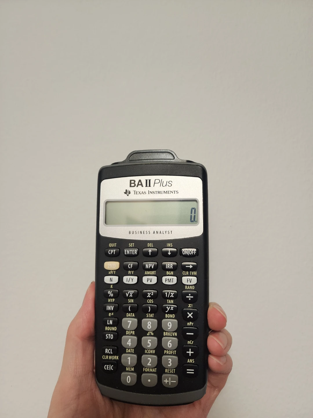 Texas Instruments BA II Plus Business Analyst Calculator