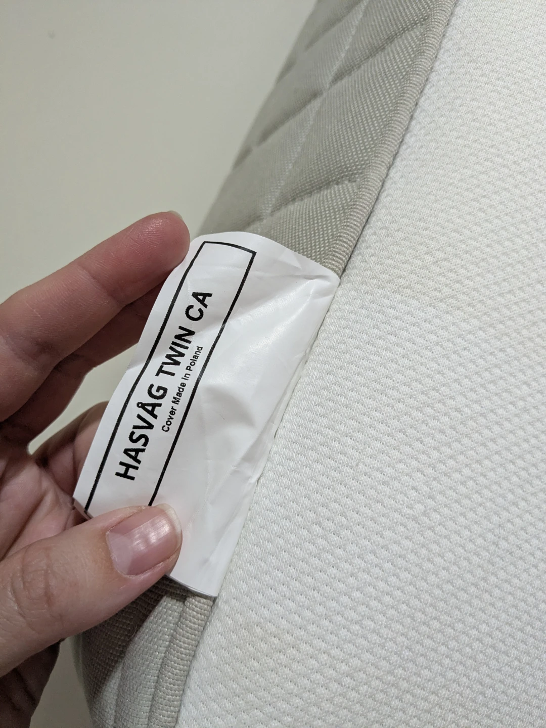 IKEA HASVÅG Twin CA Mattress - photo 4