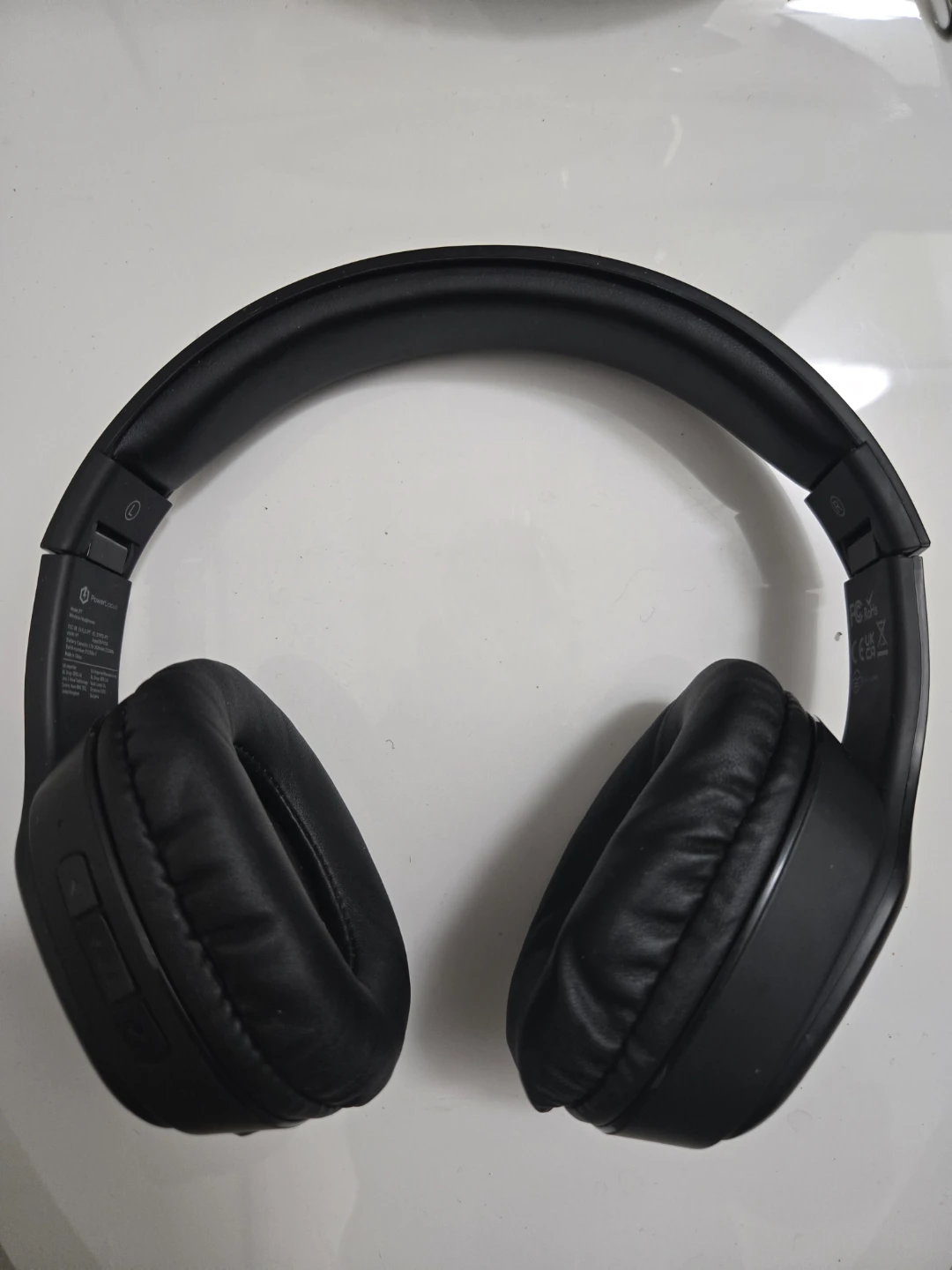 PowerLocus Over-Ear Headphones with Carrying Case