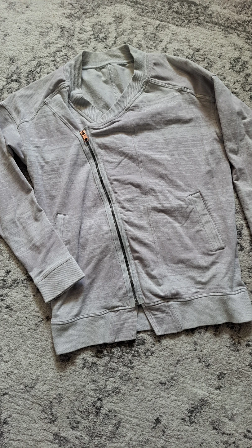 Lululemon Asymmetrical Zip Mula Wrap Jacket